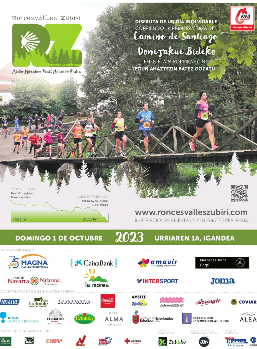 Próximas Competiciones de Ruta